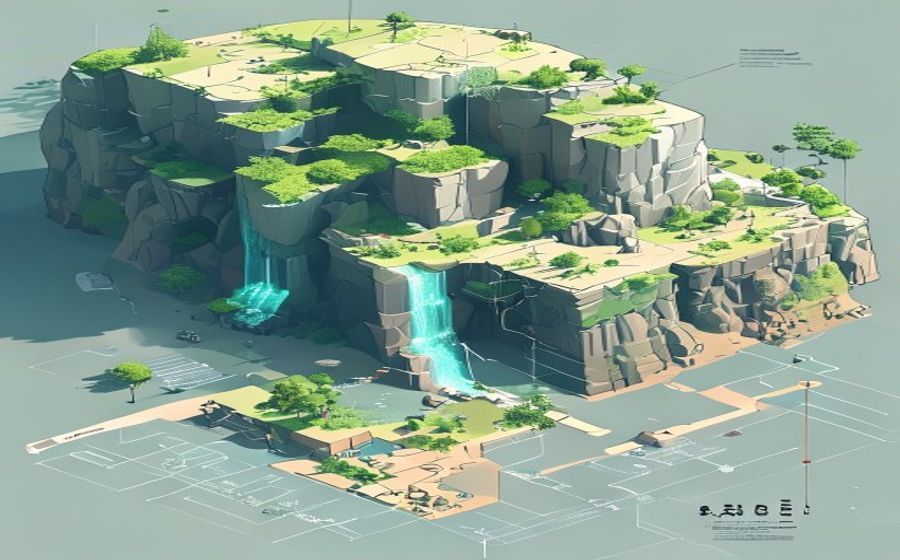 Nanite动态流送原理图